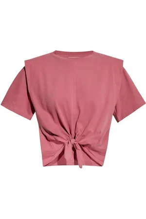 Isabel Marant Playera corta con moño en la parte delantera