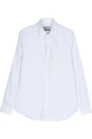 CANALI Camisa con motivo en jacquard