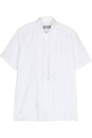CANALI Camisa con cuadros estampados