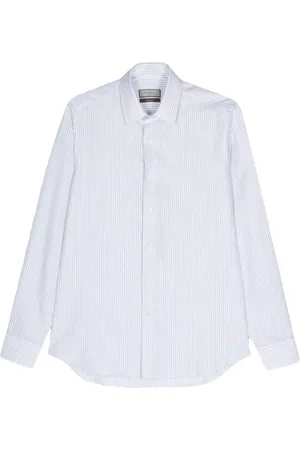 CANALI Camisa con rayas estampadas