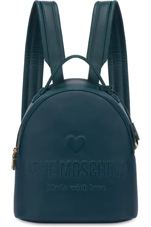 Moschino Mochila con logo en relieve