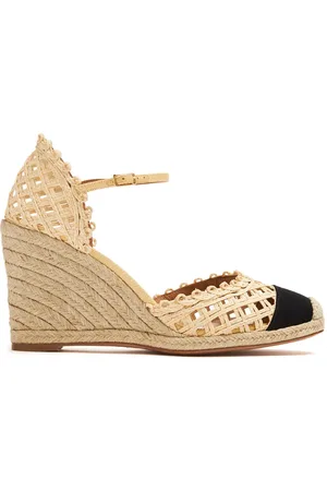 Aquazzura Sandalias Sunburst con cuña de 120mm