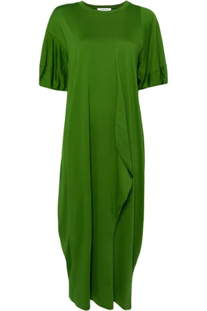 ENFÖLD Vestido midi con cuello redondo