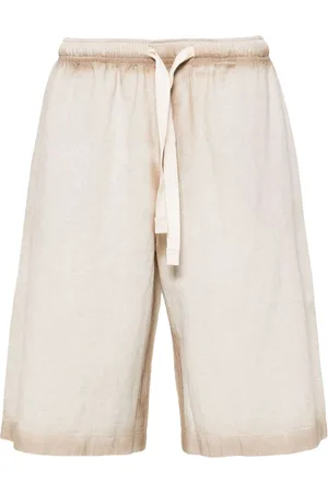Federico Cina Side-vent brushed bermuda shorts