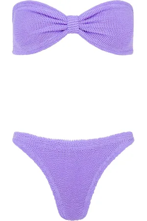 Hunza G Bikini tipo bandeau Jean