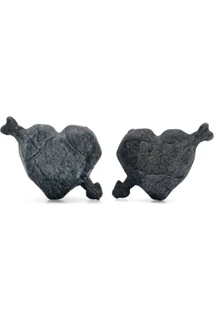 SUNNEI Aretes Cuore di Pietra pequeños