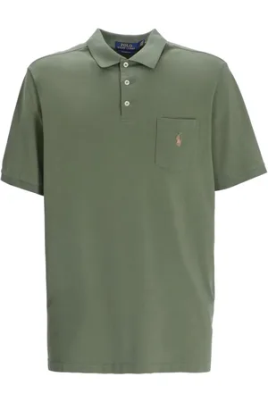 Ralph Lauren Playera tipo polo con logo bordado