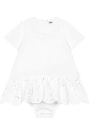 Dolce & Gabbana Vestido con logo bordado