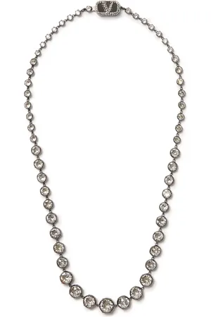 VALENTINO GARAVANI Collar VLogo con cristal