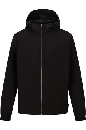 Bally Chamarra con capucha y logo estampado