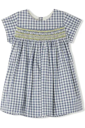 BONPOINT Vestido con motivo de cuadros