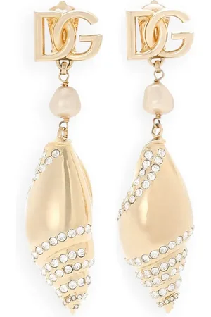 Dolce & Gabbana Aretes de clip DG