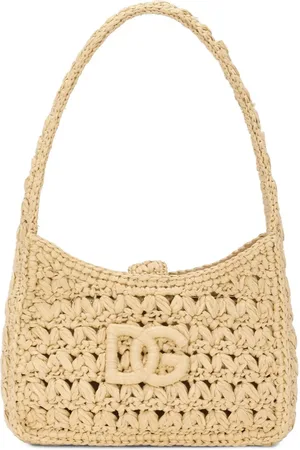 Dolce & Gabbana Bolsa de hombro de rafia 3.5