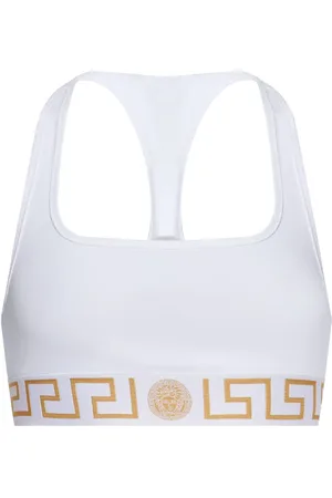 VERSACE Bralette con bordes Greca