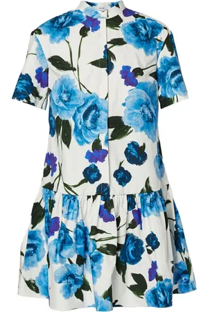 Erdem Vestido corto con estampado floral