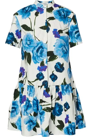 Erdem Vestido corto con estampado floral
