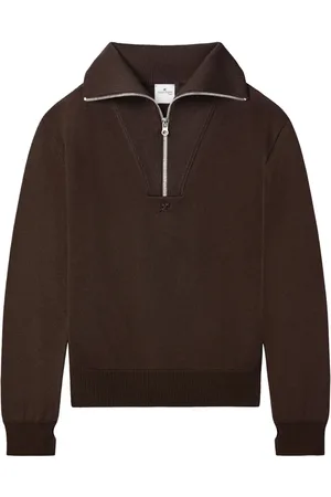 Courrèges Suéter con logo bordado