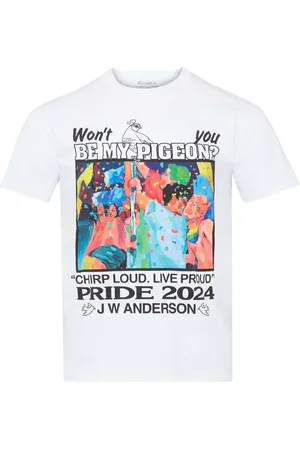 J.W.Anderson Playera con estampado gráfico