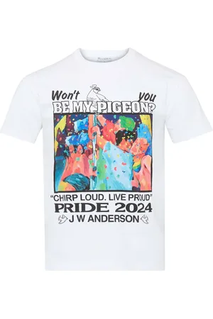 J.W.Anderson Playera con estampado gráfico
