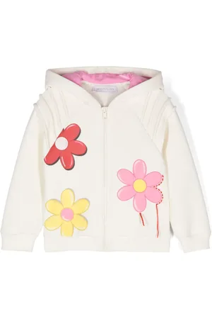MONNALISA Hoodie con estampado floral