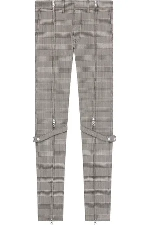 Courrèges Pantalones de vestir con detalle de cierre