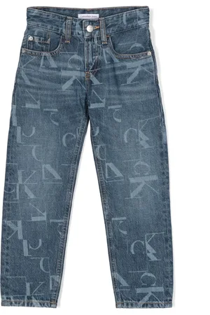 Calvin Klein Jeans rectos con tiro medio
