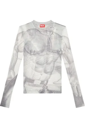 Diesel Playera semitransparente PR-T-Sielar de x ToFF