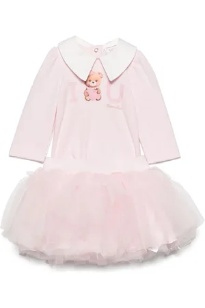 MONNALISA Conjunto de falda estilo tutú con oso estampado