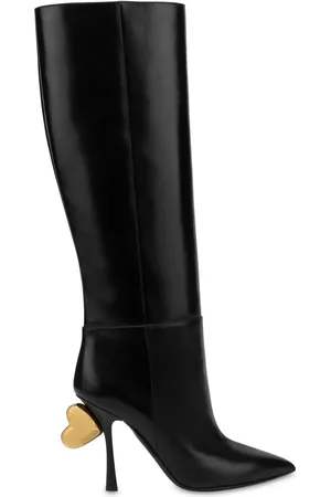 Moschino Botas con tacón modelado