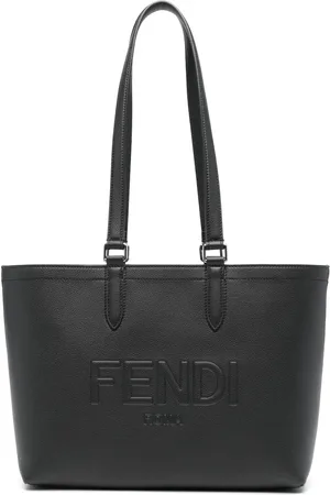 Fendi Tote Roma con logo en relieve