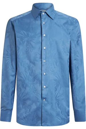 Etro Camisa con estampado en jacquard