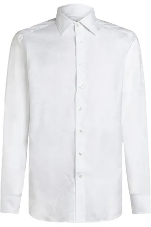 Etro Camisa con estampado de cachemira
