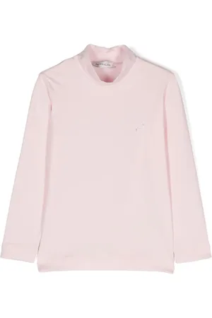 MONNALISA Top con cuello falso y detalles del logo