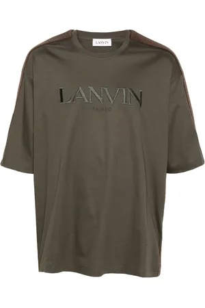 Lanvin Playera con logo bordado