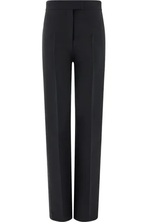 Salvatore Ferragamo Pantalones con tiro alto y pinzas