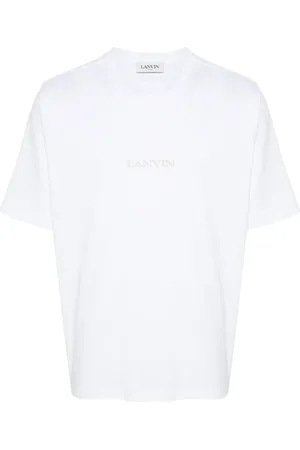 Lanvin Playera con logo bordado