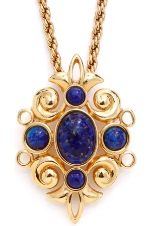 Dior Collar con dije de gema