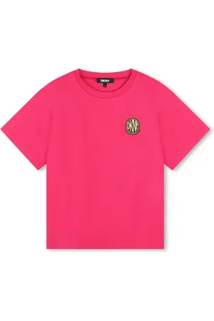 DKNY Playera con logo y apliques