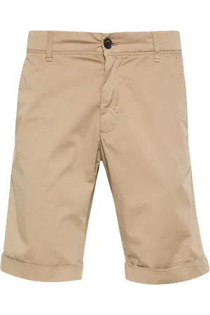 MYTHS Bermudas con trabillas en la cintura