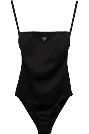 Prada Traje de baño con logo triangular