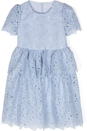 Self-Portrait Vestido con encaje floral