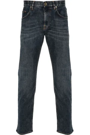 ELEVENTY Jeans slim con efecto lavado