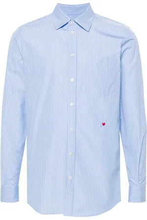 Moschino Camisa con rayas estampadas