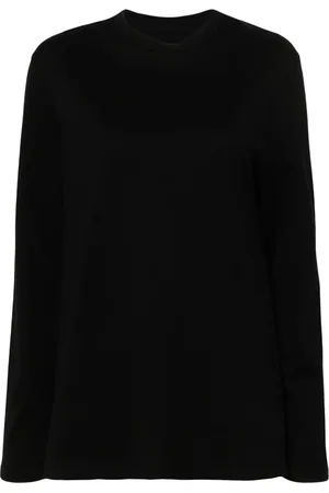 Jil Sander Playera con logo estampado