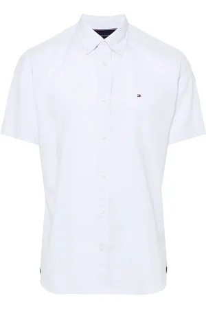 Tommy Hilfiger Camisa con rayas estampadas