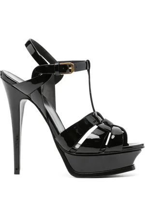 Saint Laurent Sandalias Classic Tribute con tacón 105mm