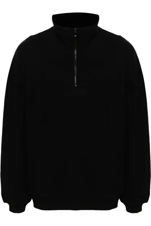 Saint Laurent Sudadera con logo bordado