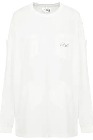 Maison Margiela Playera con motivo de números