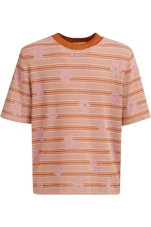 Marni Playera tejido con logo en intarsia