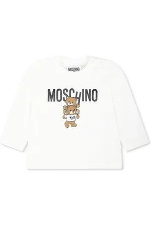 Moschino Playera con logo estampado